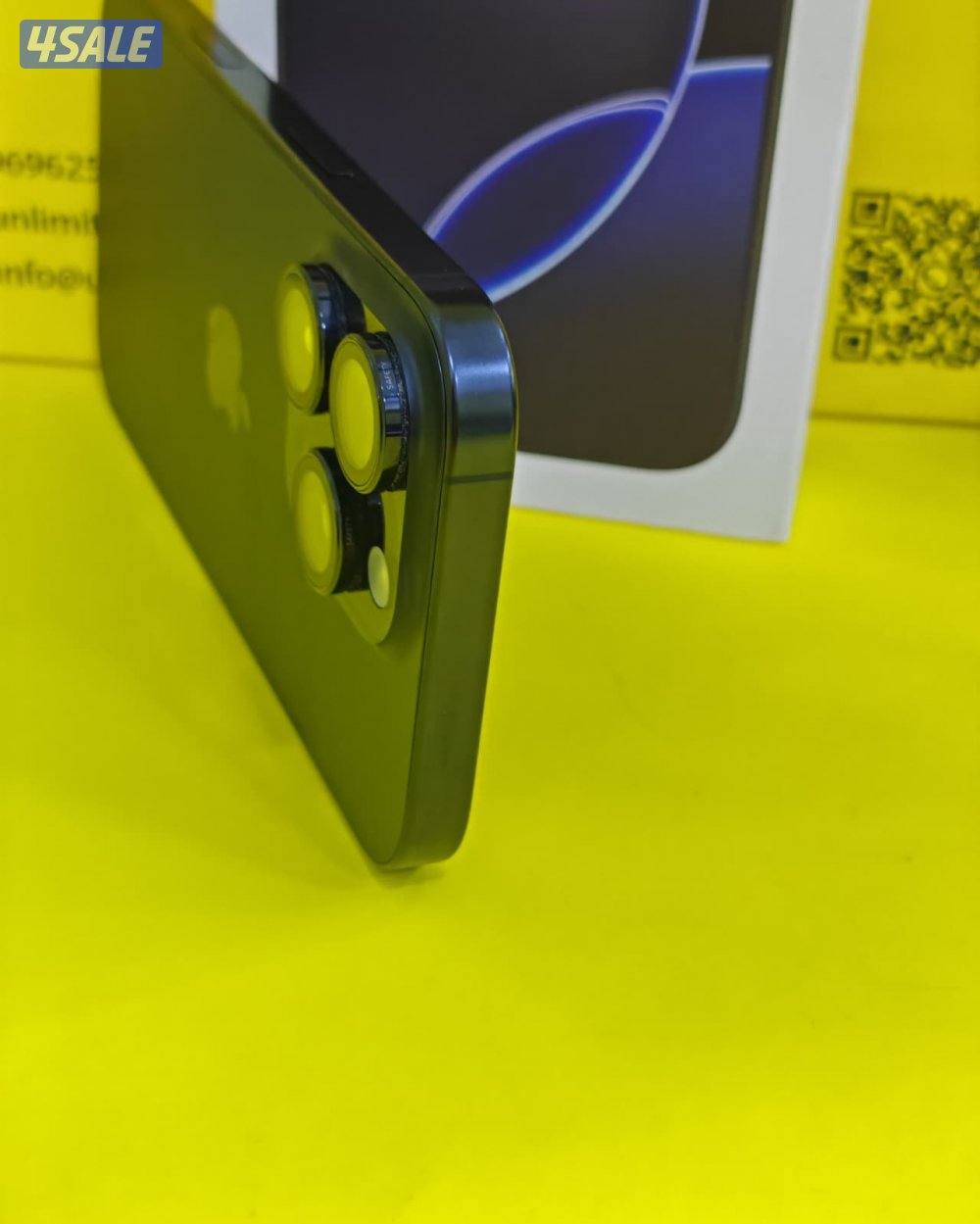 ايفون 16 برو – 256 جيجا – أسود بطارية 93% مستعمل كالجديد2