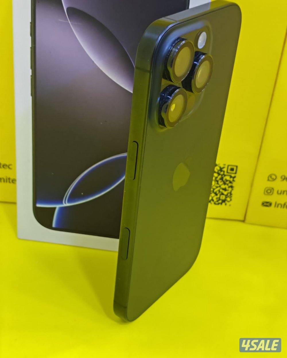 ايفون 16 برو – 256 جيجا – أسود بطارية 93% مستعمل كالجديد5