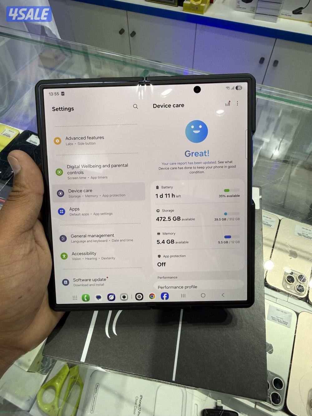 Samsung Galaxy Z fold 7 512Gb Blue5