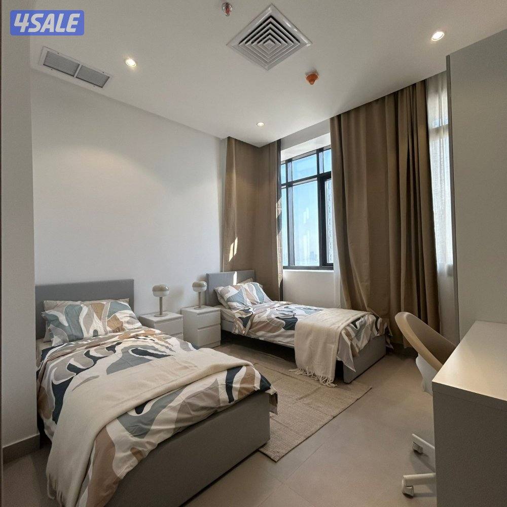 شقة مفروشة بإطلالة بحرية للإيجار في ضاحية حصة المبارك1