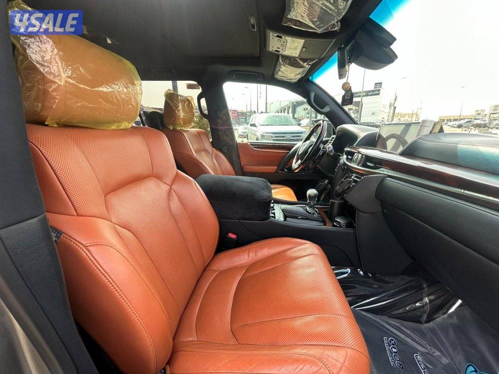 لكزس LX570 درجه اولى موديل 2016 ماشى 317.000 k.m وارد الخليج .5