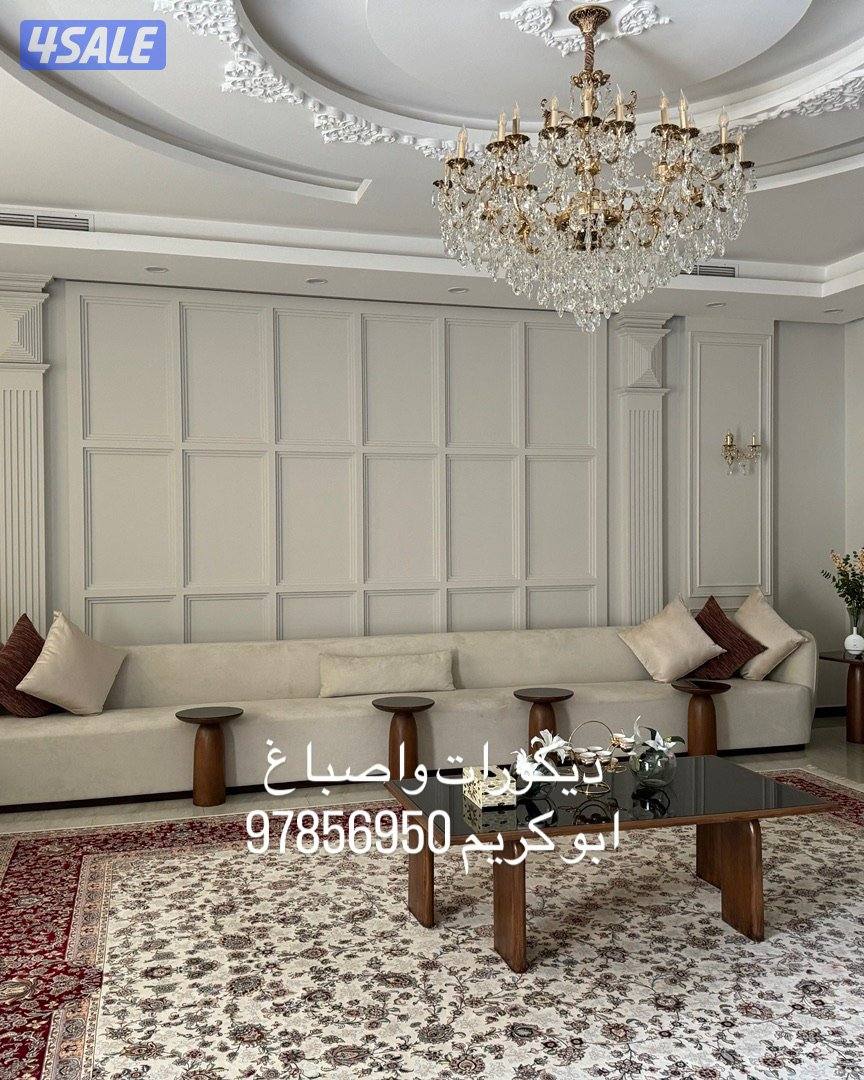 ديكورات خشب طاولات جبس بورد خلفيه تليفزيون بديل  شبورد / بديل خشب8