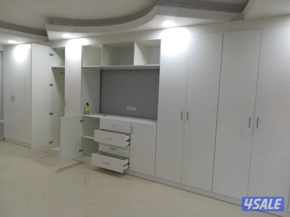 مينا لاعمال النجارة والديكورات محلات وشقق تفصال كبتات ابواب عازل صوت0