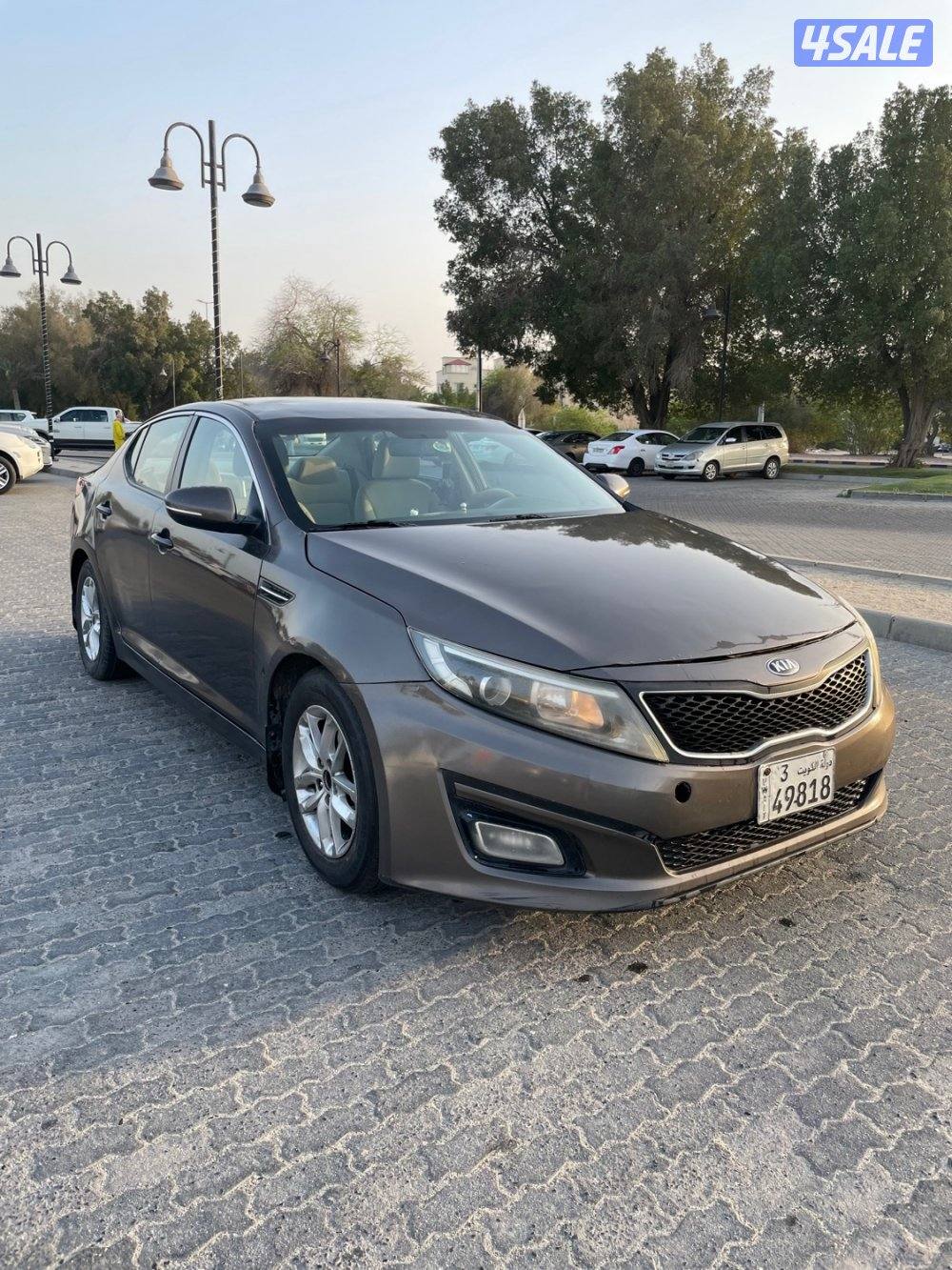 كيا اوبتيما 2014 بحالة ممتازة - جير وماكينه وشرط النظافة1