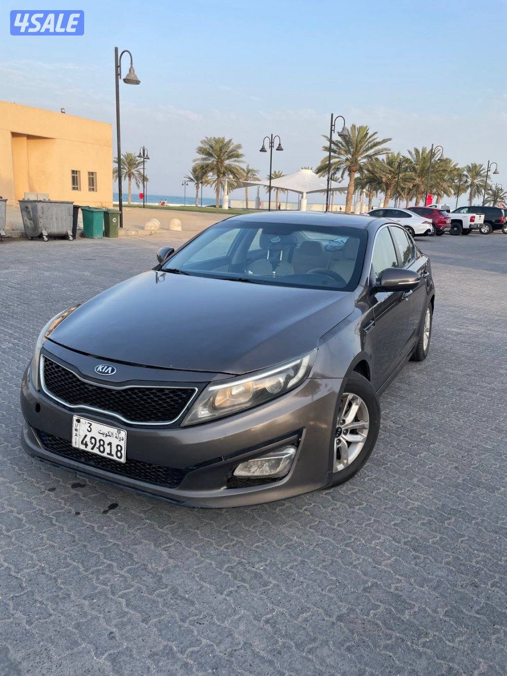كيا اوبتيما 2014 بحالة ممتازة - جير وماكينه وشرط النظافة0