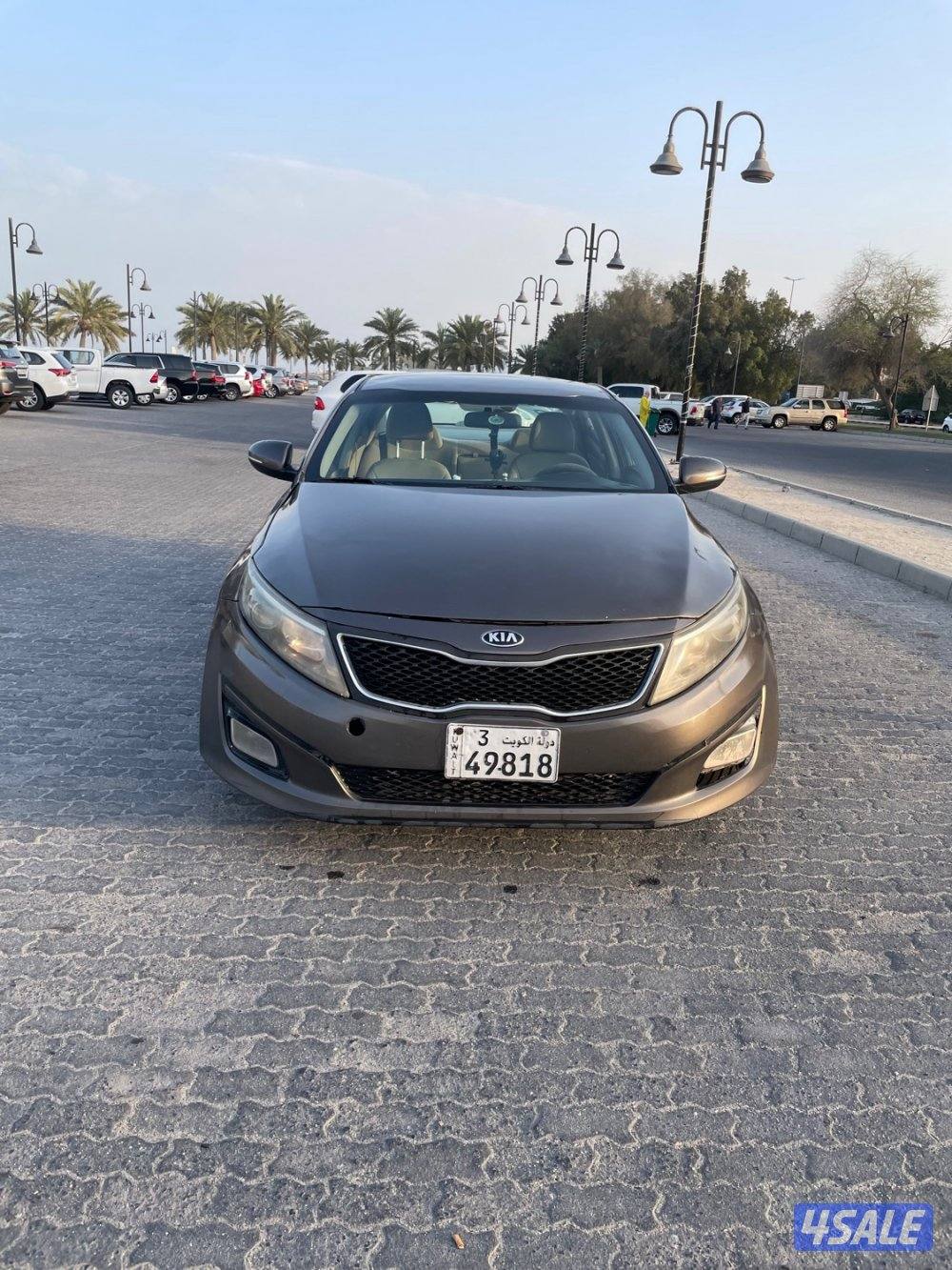 كيا اوبتيما 2014 بحالة ممتازة - جير وماكينه وشرط النظافة2
