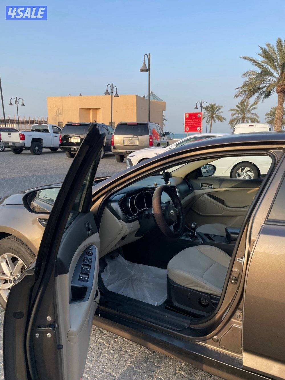 كيا اوبتيما 2014 بحالة ممتازة - جير وماكينه وشرط النظافة5