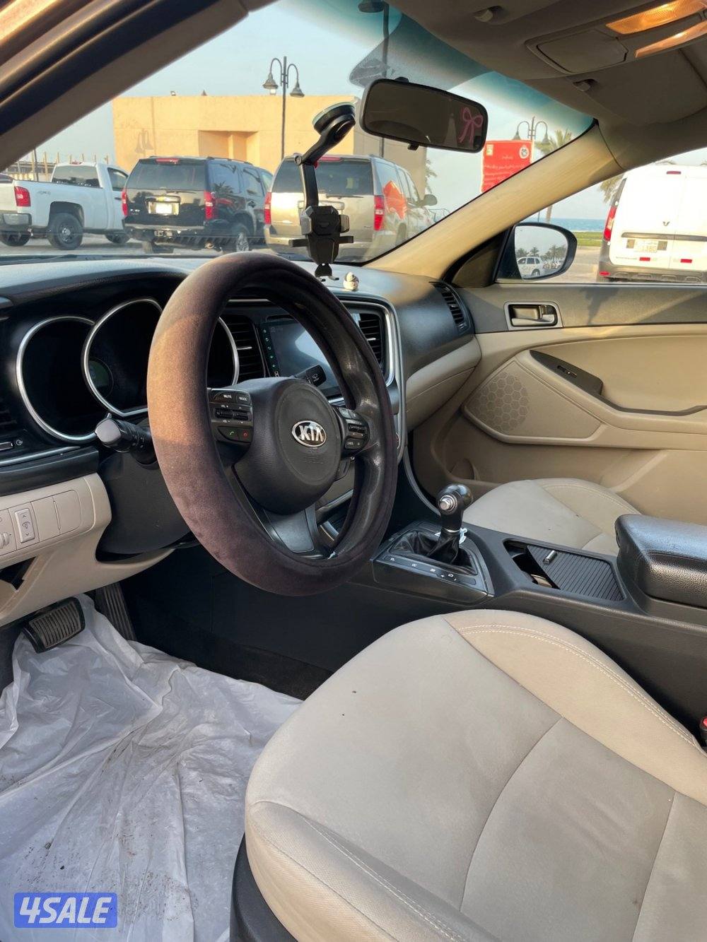 كيا اوبتيما 2014 بحالة ممتازة - جير وماكينه وشرط النظافة6