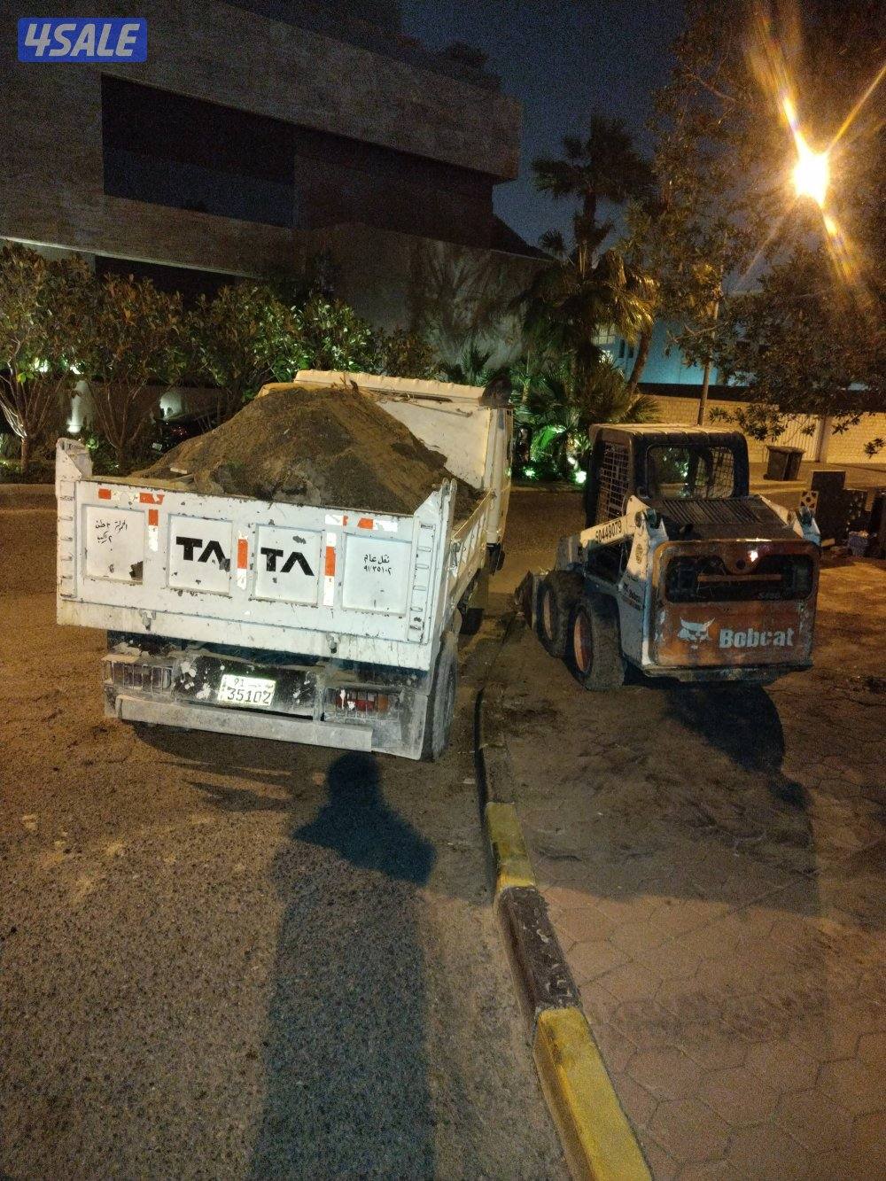 نساف انقاض نساف رمل نساف صلبوخ نساف تذاب رزاعي نساف سماد مواد بنا4