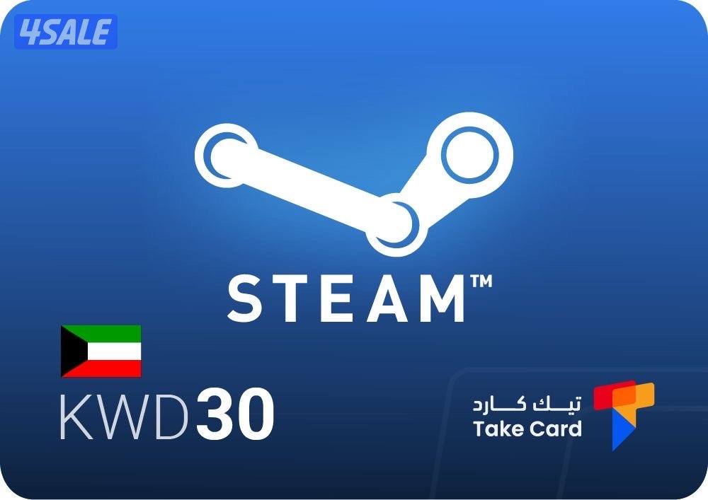 كرت ستيم 100$ ريجن كويتي0