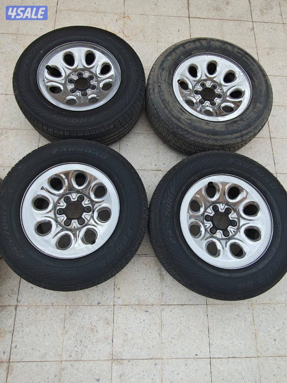 للبيع رنقات سيلفرادو....0