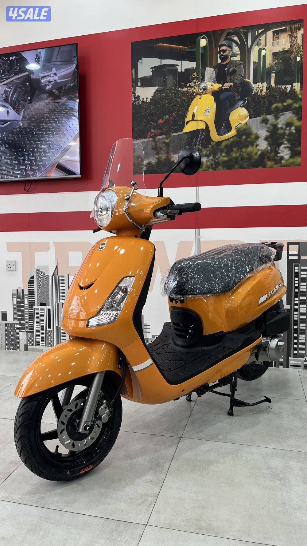 للبيع دراجات فيسبا SYM Fiddle II 1502