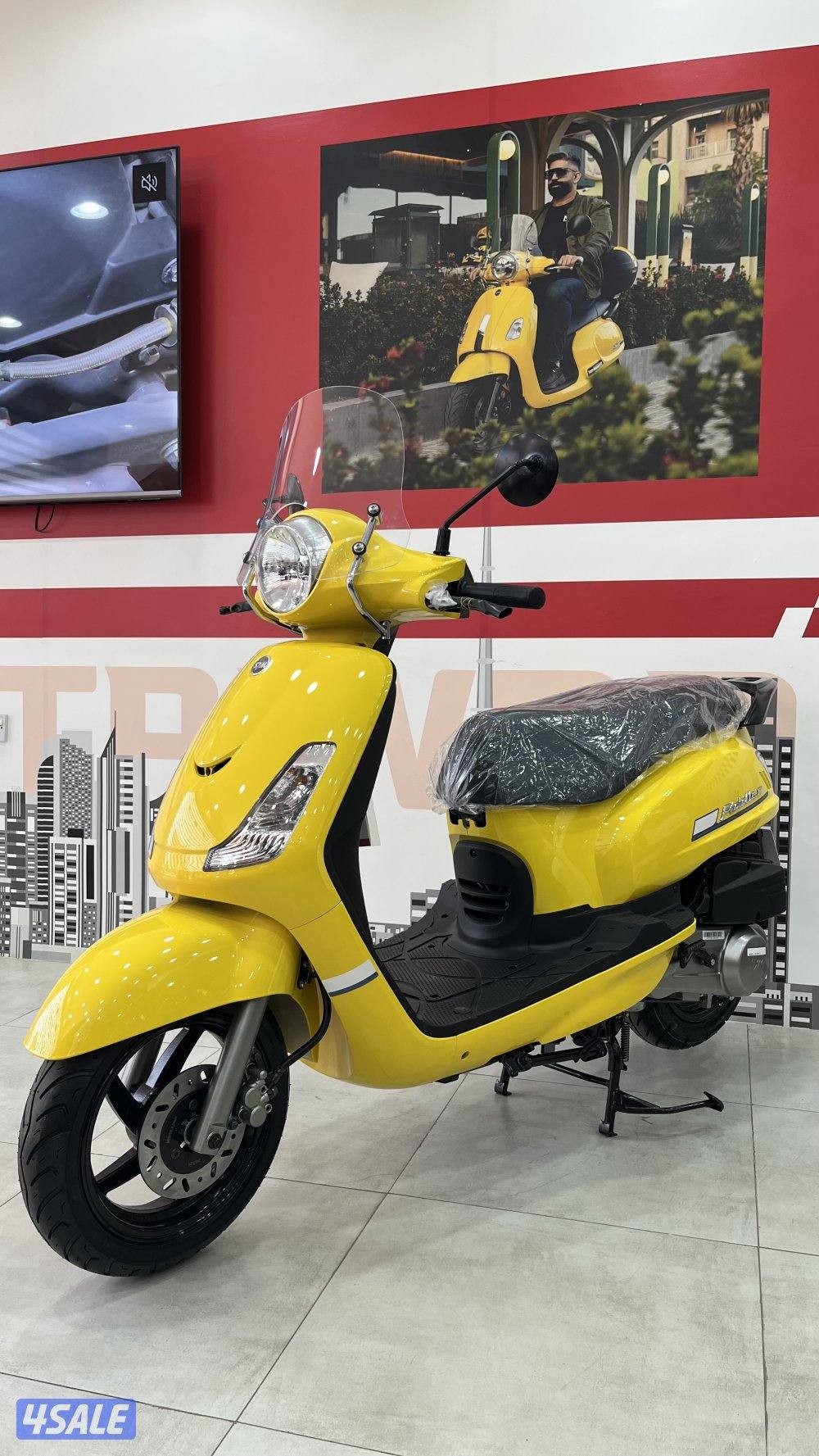 للبيع دراجات فيسبا SYM Fiddle II 1503