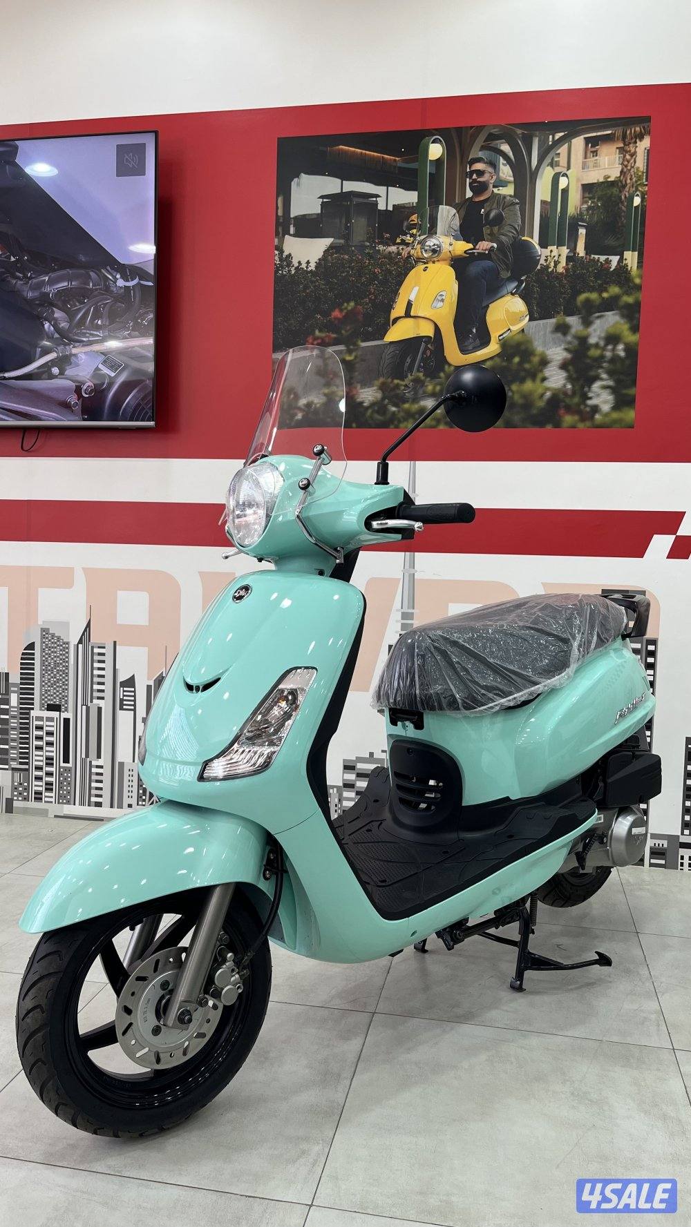 للبيع دراجات فيسبا SYM Fiddle II 1504