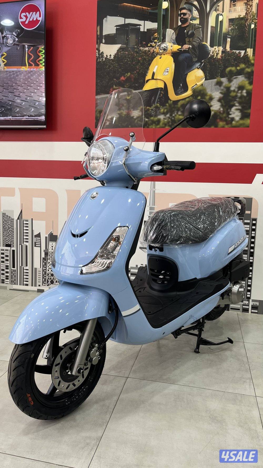 للبيع دراجات فيسبا SYM Fiddle II 1505