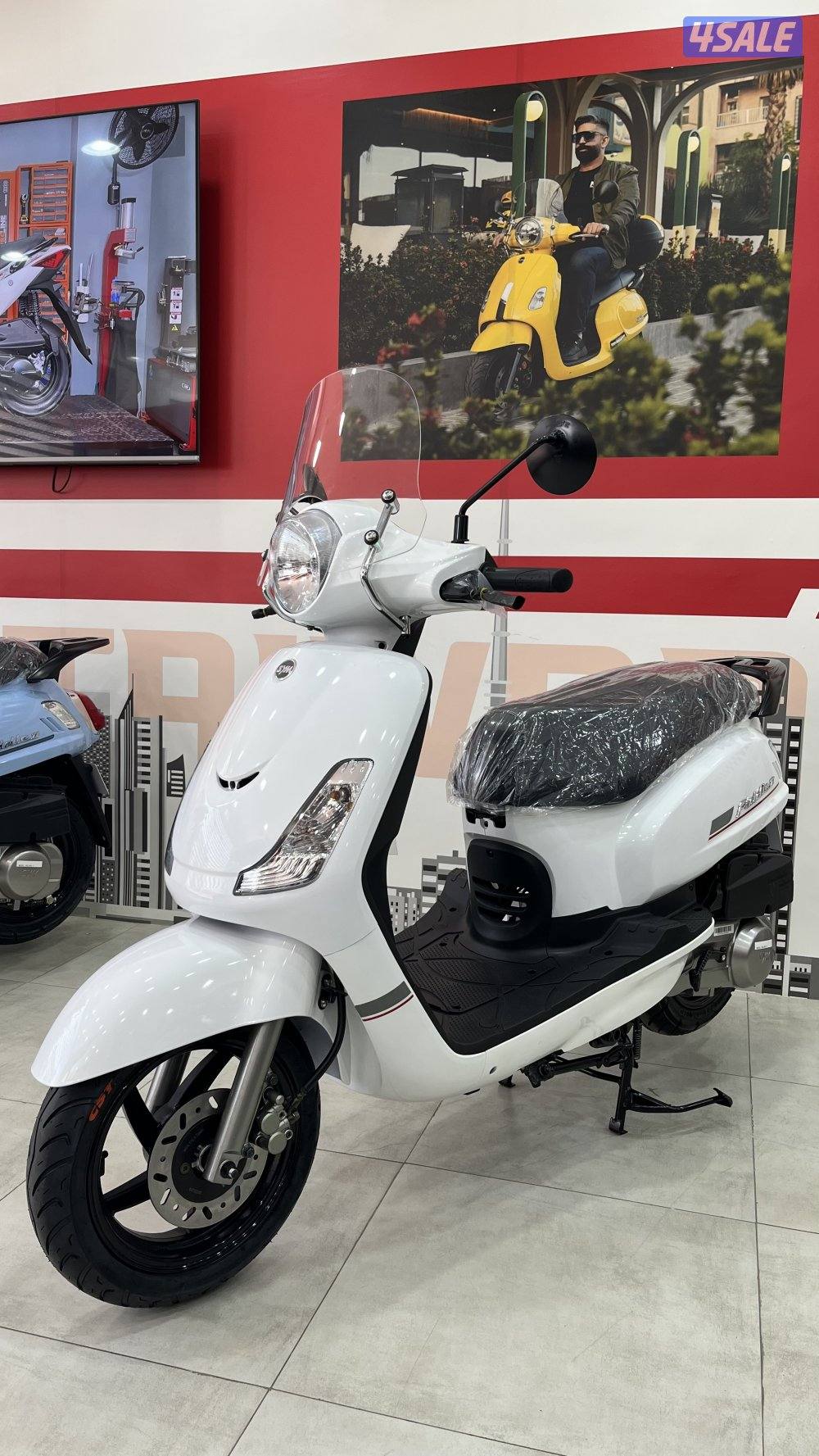 للبيع دراجات فيسبا SYM Fiddle II 1506