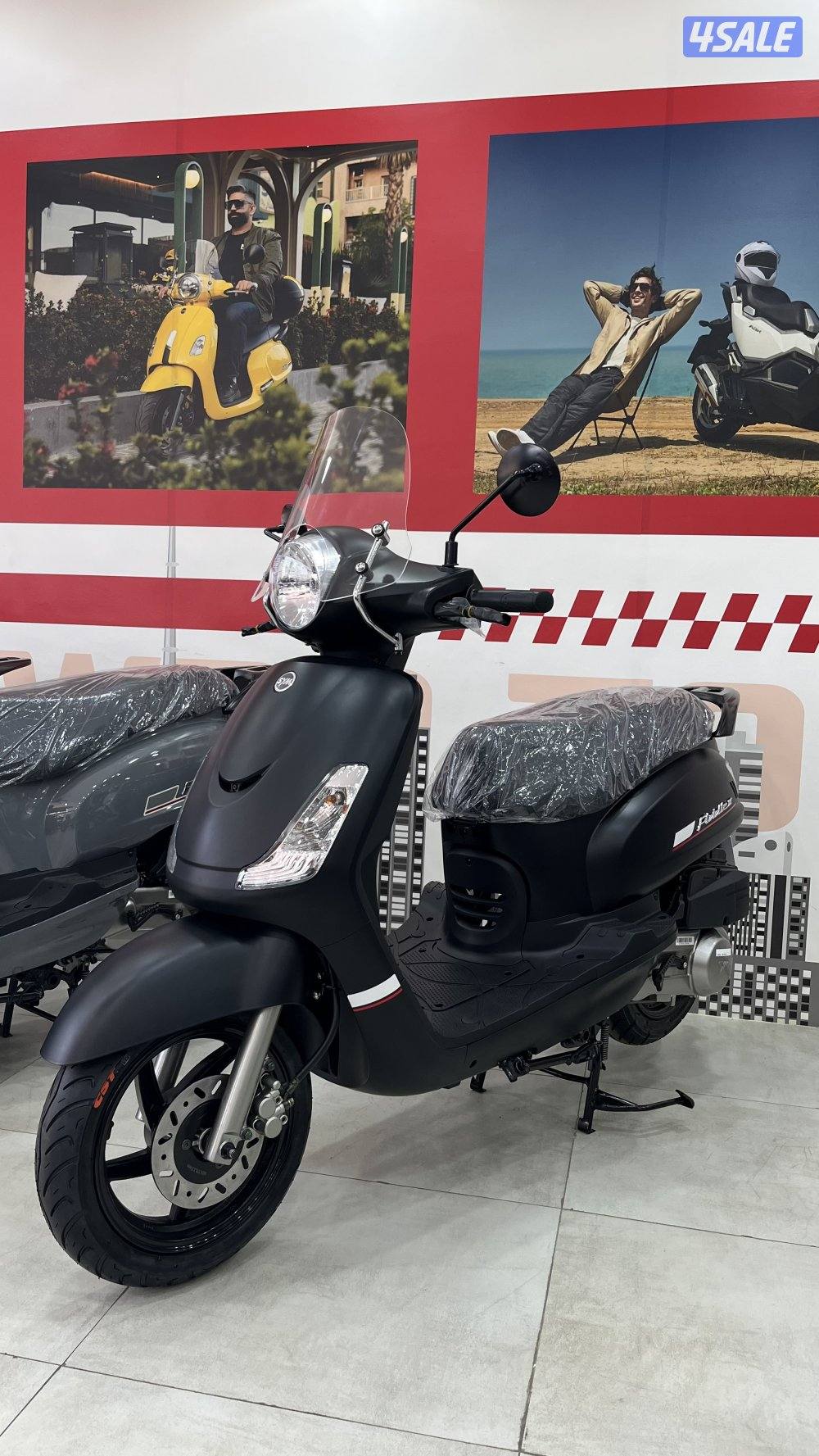 للبيع دراجات فيسبا SYM Fiddle II 1508