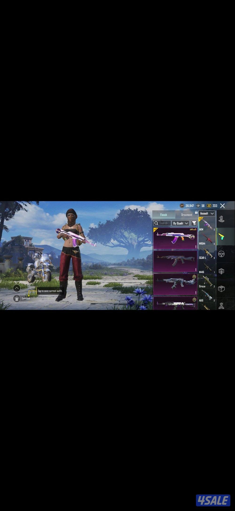 حساب ببجي للبيع0