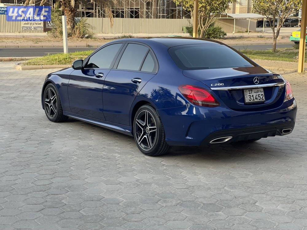 مرسيدس C200 عداد 87 موديل 20202