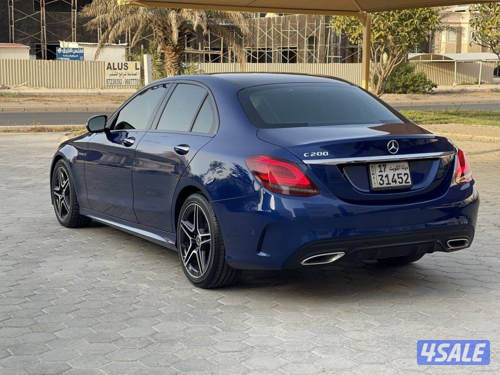 مرسيدس C200 عداد 87 موديل 20204