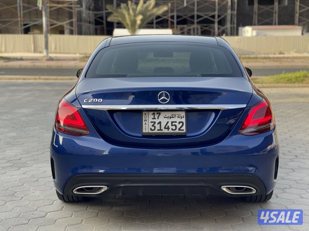 مرسيدس C200 عداد 87 موديل 20206