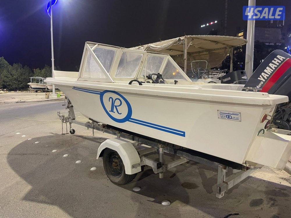 للبيع  طراد 18 الروضان *( قرف بدون مكينه ) *20041