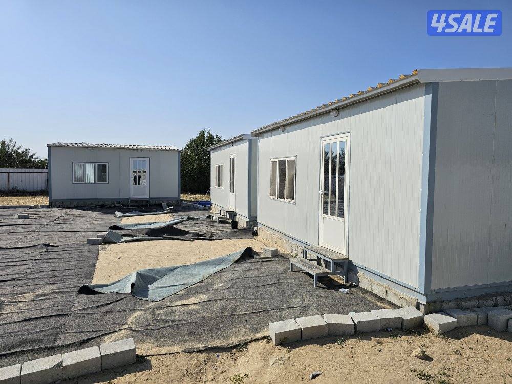 للبيع شاليهات عدد ٣ جديد  ١ مستعمل وخيام وعريش6