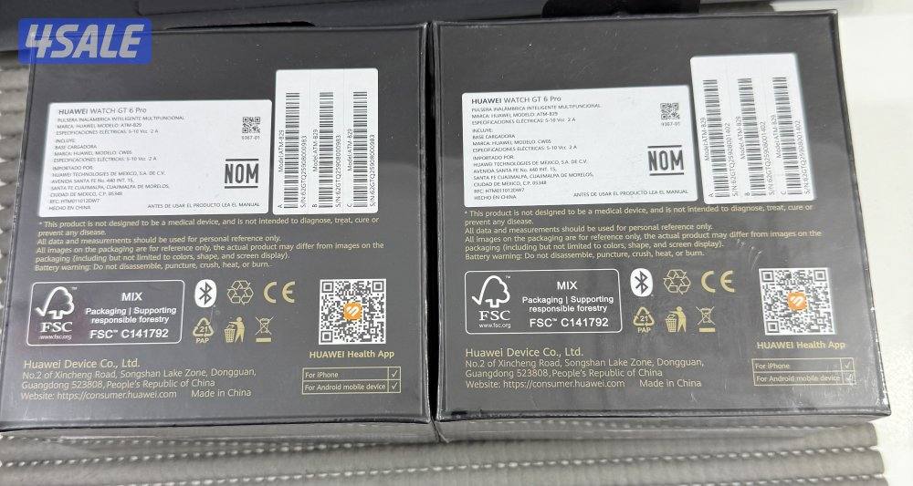 Huawei GT6 Pro 46mm Smart Watch Brown Woven strap New Sealed.4