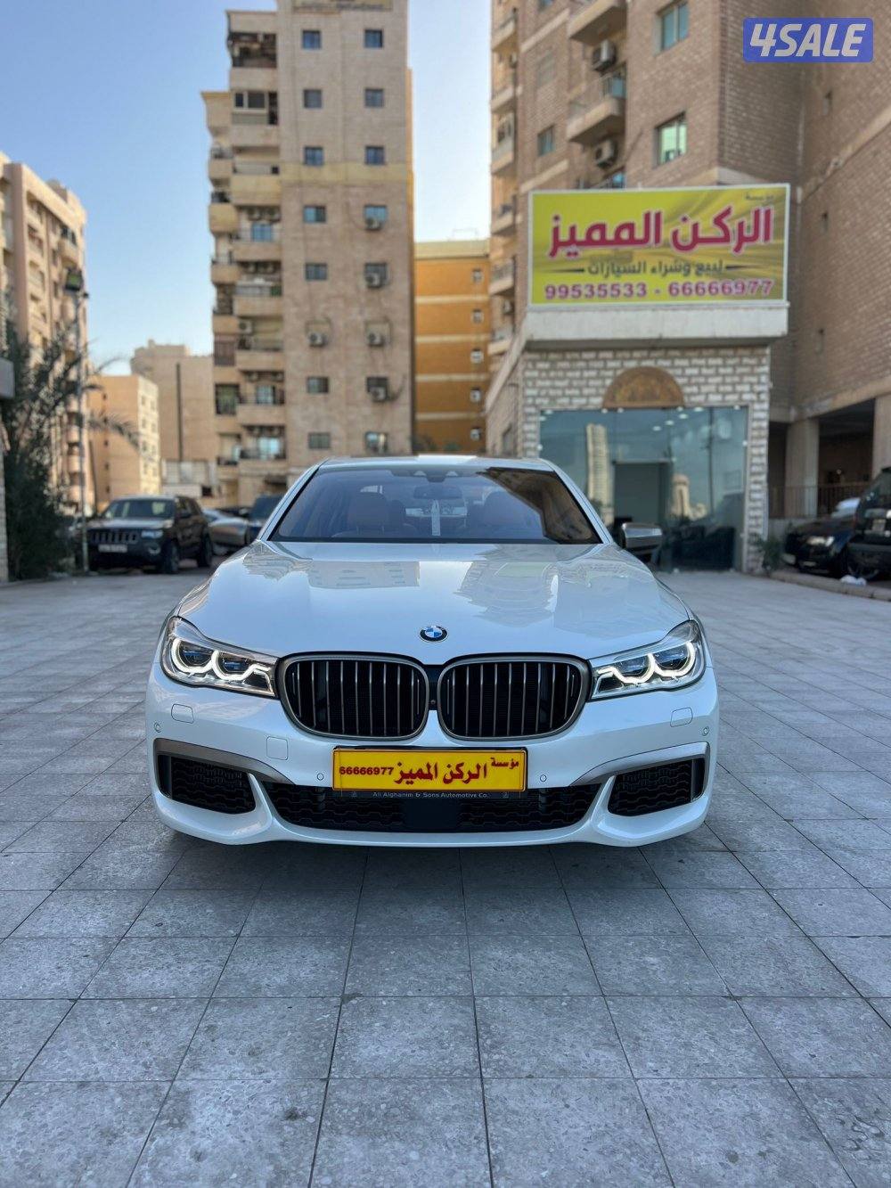 بي ام 2018باور Li760M ماشي70 الف صبغ الوكاله كامل المواصفات شرط الفحص1