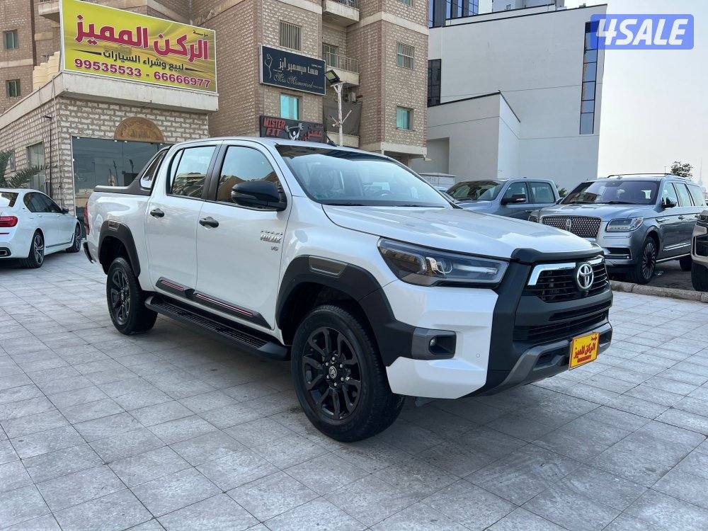 تويوتا 2024 هايلكس ادفنشر بحالة الوكاله ماشي 36 صبغ الوكاله شرط الفحص2