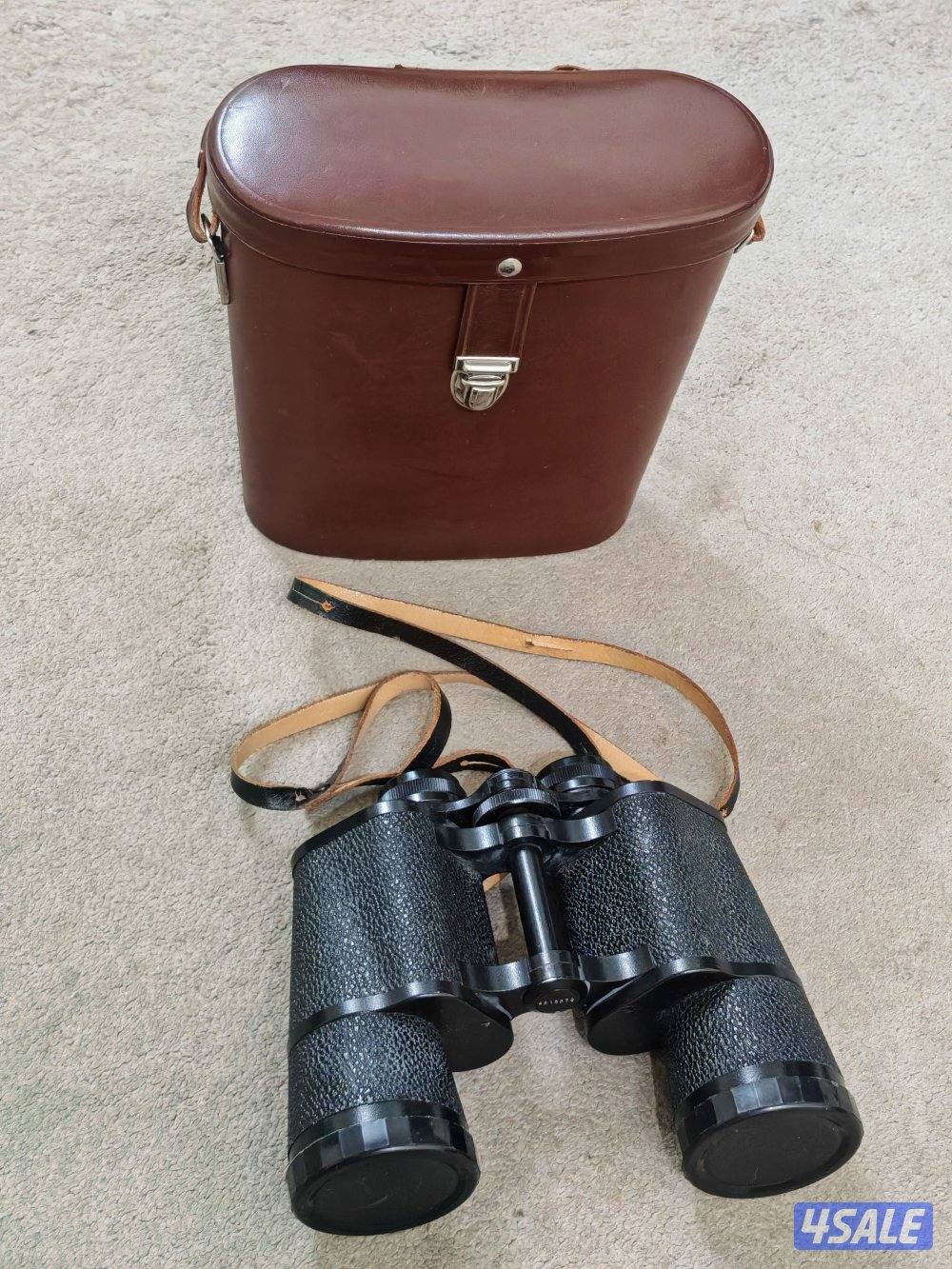 للبيـع دربيل "زايس ألماني" 10x50 مخزن – كامل اغراضه جلد اصلي0