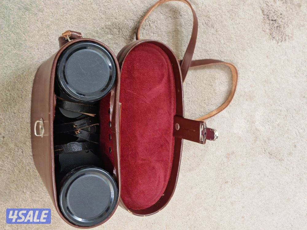 للبيـع دربيل "زايس ألماني" 10x50 مخزن – كامل اغراضه جلد اصلي3