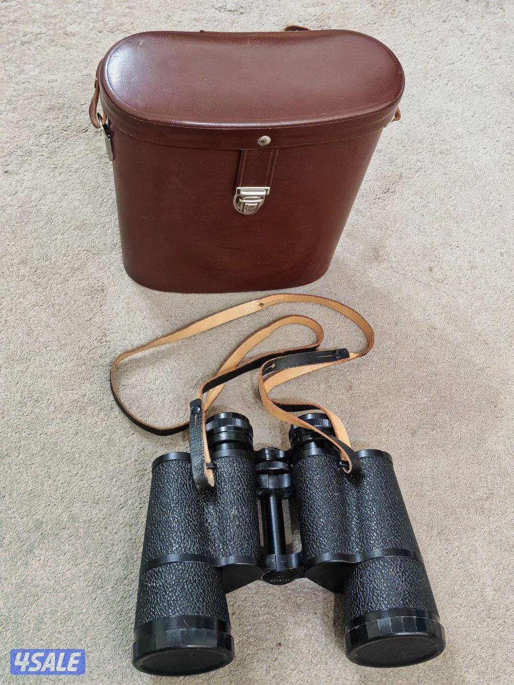 للبيـع دربيل "زايس ألماني" 10x50 مخزن – كامل اغراضه جلد اصلي4