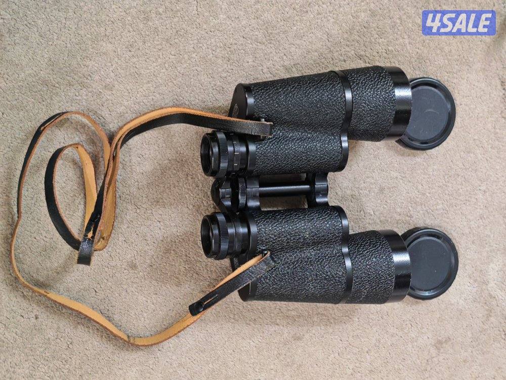 للبيـع دربيل "زايس ألماني" 10x50 مخزن – كامل اغراضه جلد اصلي8