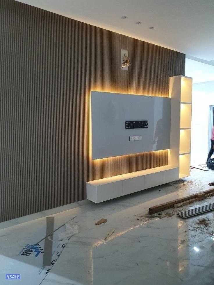 ديكور جبس بورد اسقف قواطع بارتيشن جبس بورد اسمنت بورد اصباغ بديل خشب4