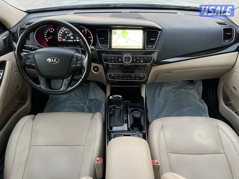 كيا 2014 كادينزا بحالة الوكاله ماشي 80 الف صبغ الوكاله شرط الفحص9