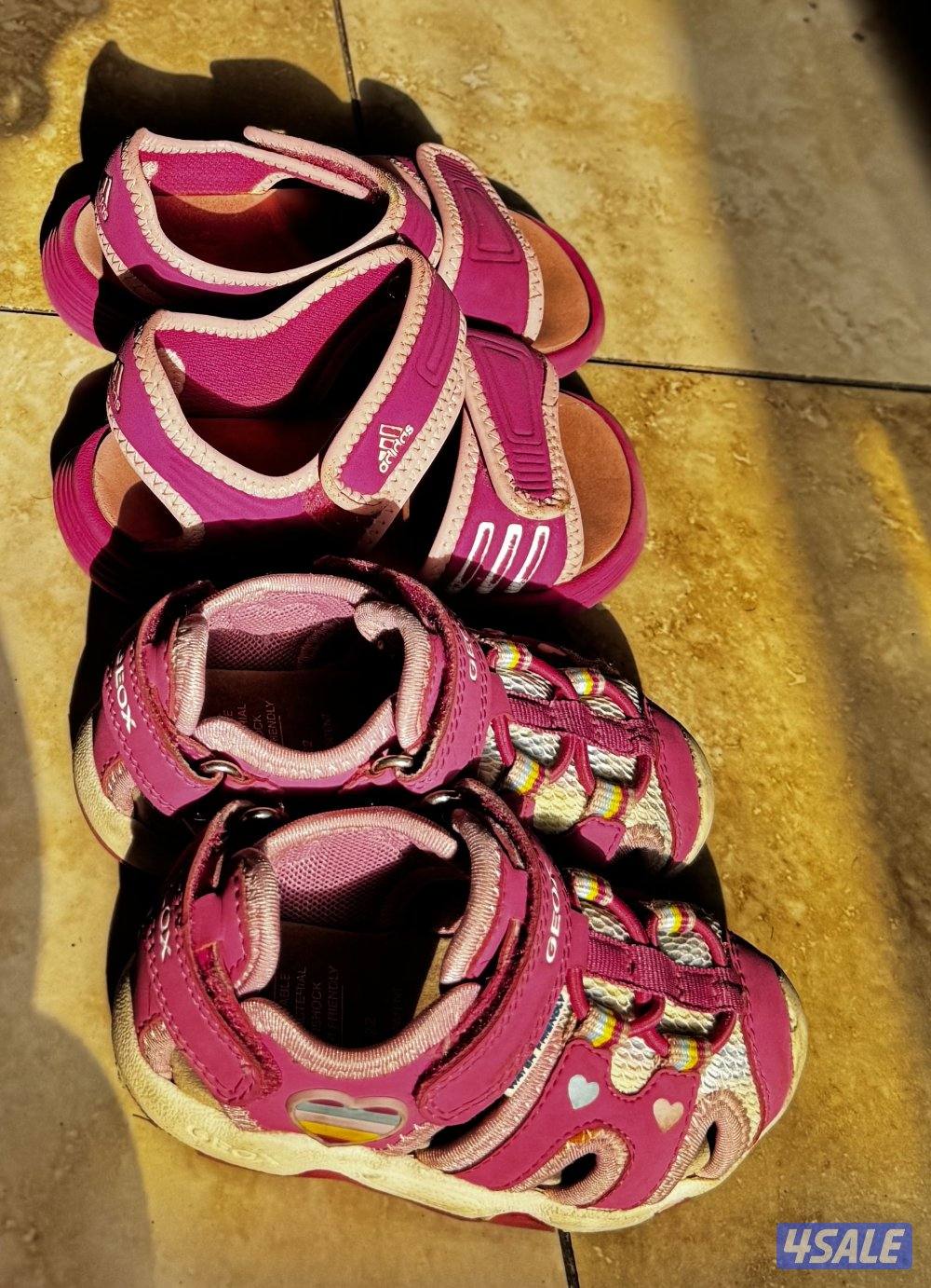 Used/good condition shoes for girls 1-2 years old (5kd)each picture0