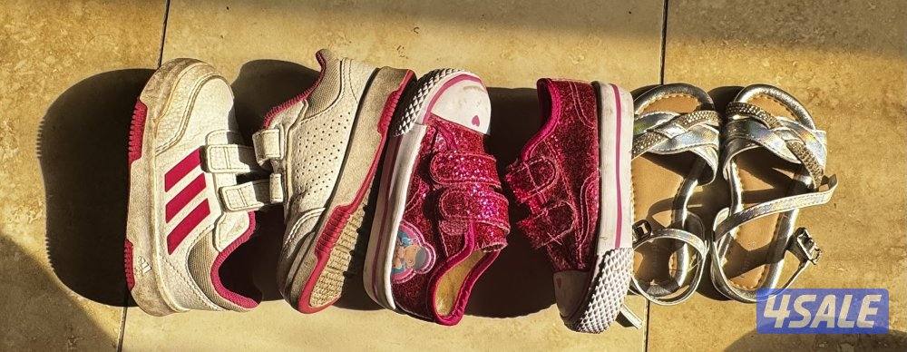 Used/good condition shoes for girls 1-2 years old (5kd)each picture5