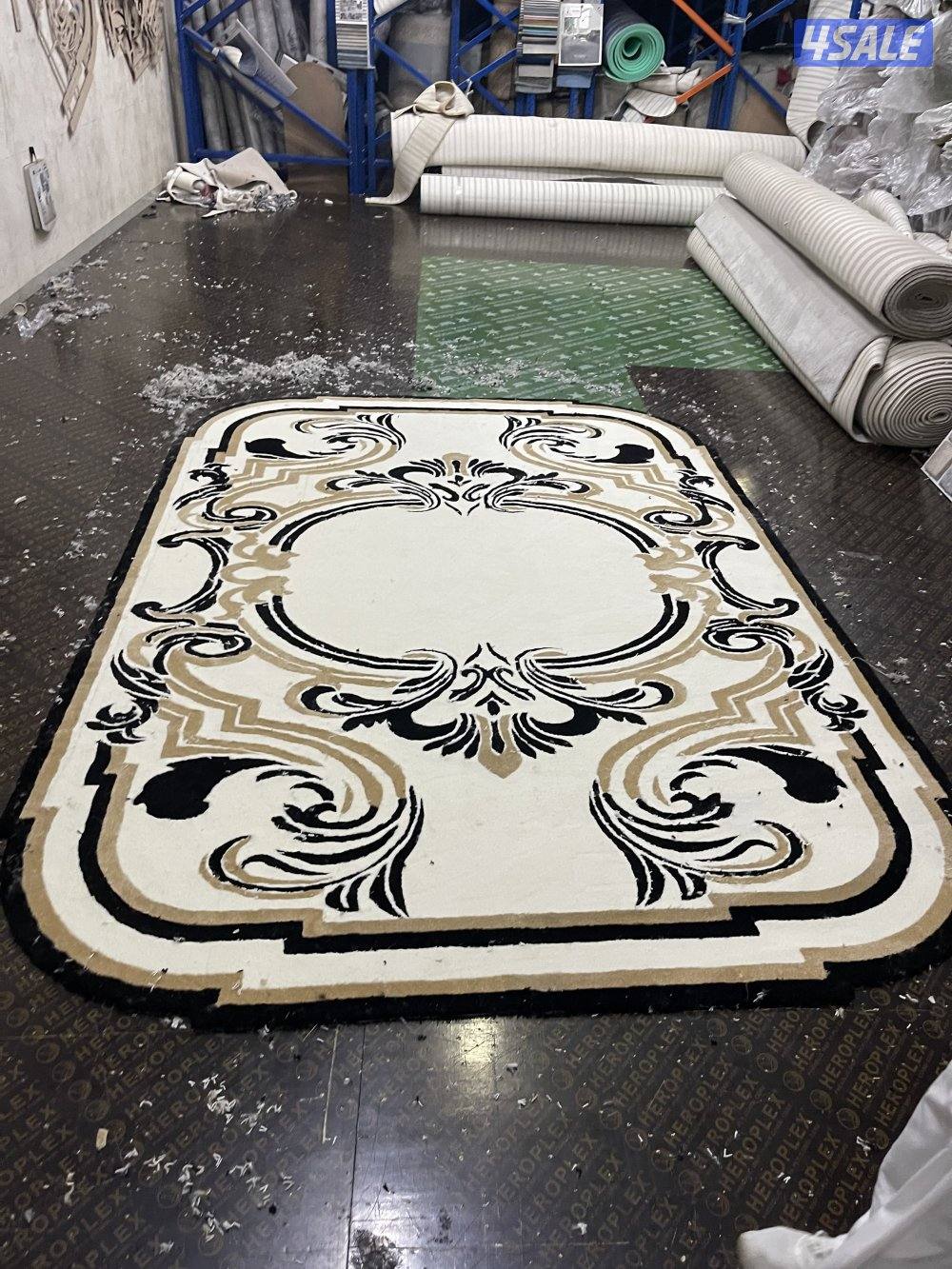 تركيب سجاد تركي نخب اول + تفصال مساند ظهر + حفر يدوي1