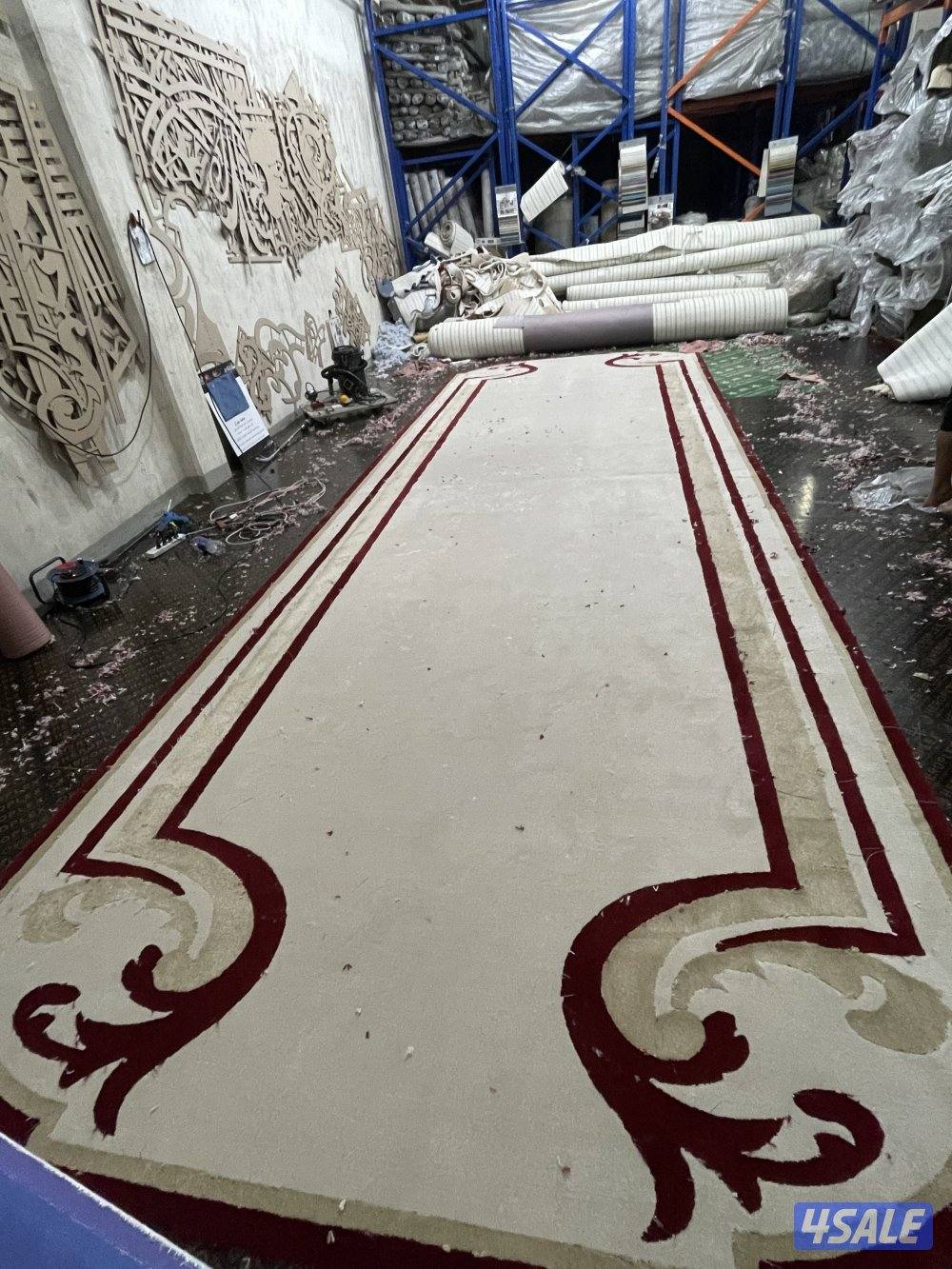 تركيب سجاد تركي نخب اول + تفصال مساند ظهر + حفر يدوي4