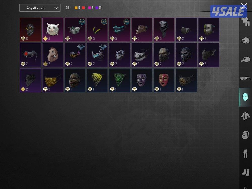 حساب ببجي للبيع بسعر ممتاز11