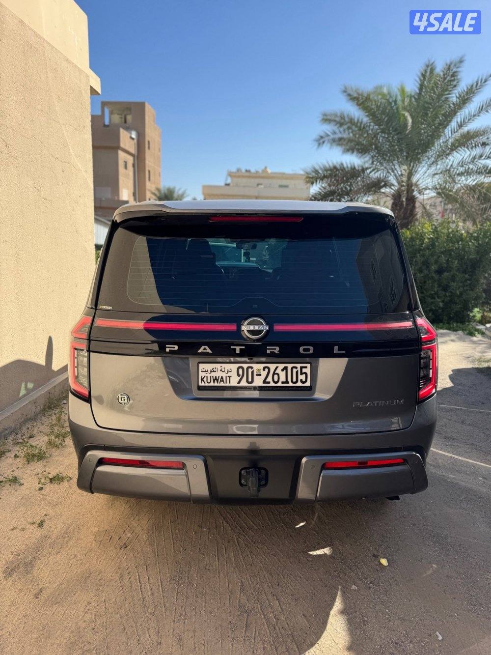 للبيع باترول بلاتنيوم موديل 2025 ٦ سلندر بدون تيربو3