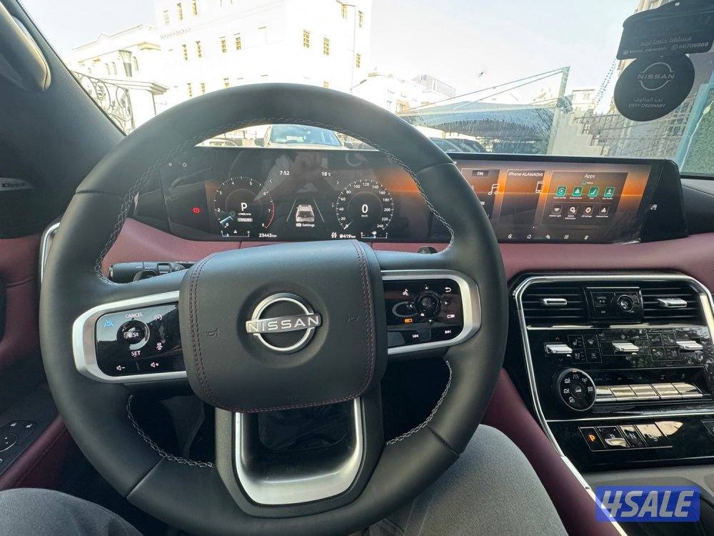 للبيع باترول بلاتنيوم موديل 2025 ٦ سلندر بدون تيربو9