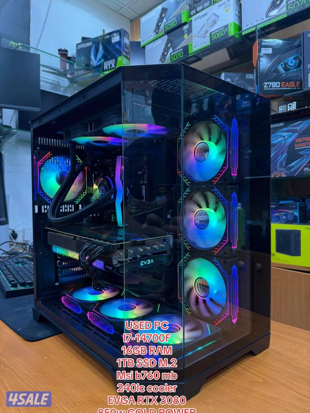 I7-14700f with 3080 gaming pc0