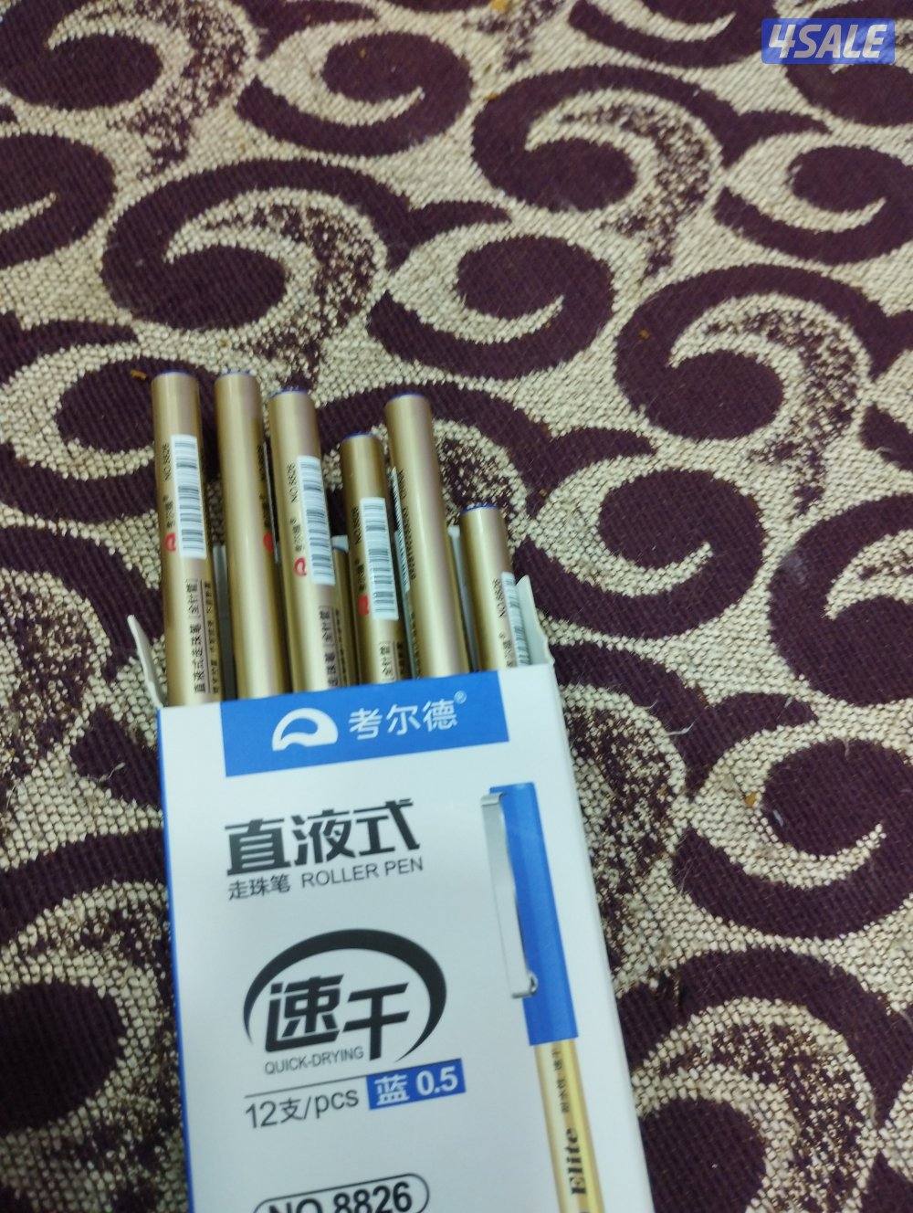 0.5mm Blue Ink Roller Pens – Quick Dry Smooth Writing Pens5