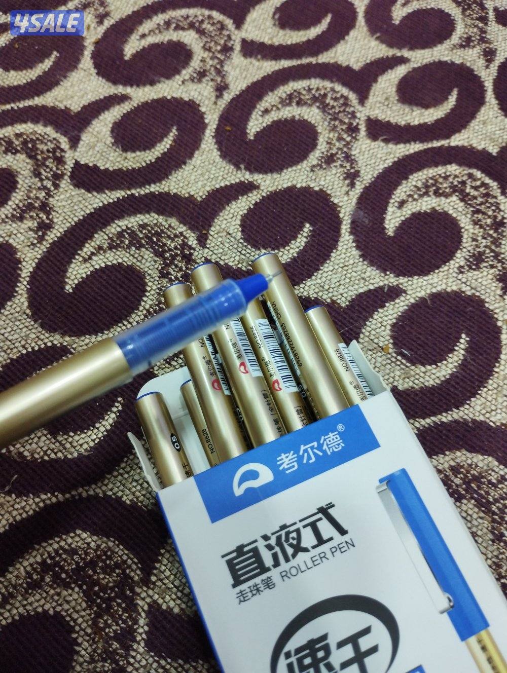 0.5mm Blue Ink Roller Pens – Quick Dry Smooth Writing Pens6