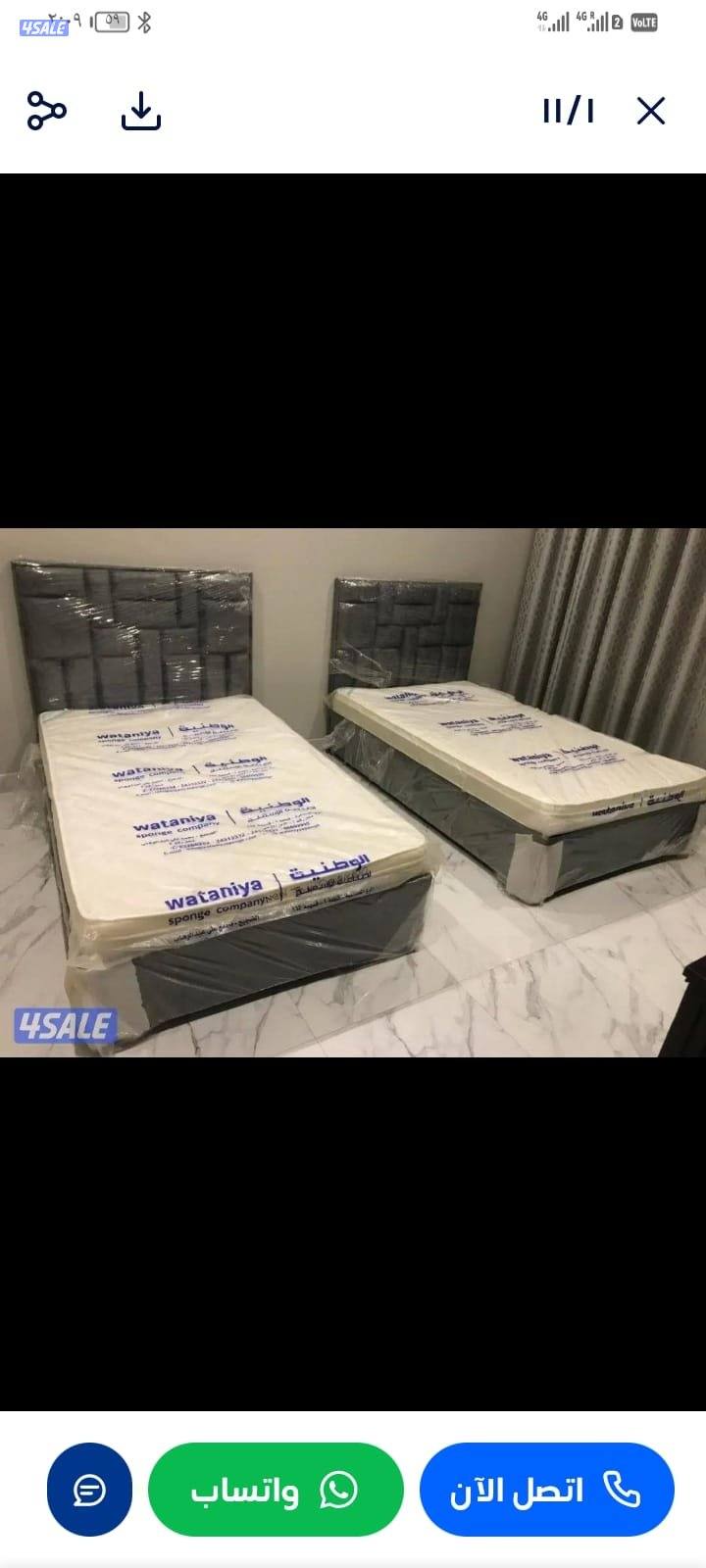 تفصيل سراير طبيه للبيع مع الفرش ومن دول الفرش5