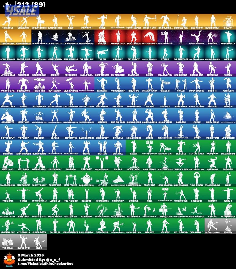 حساب فورت نايت نادر🔥✅3