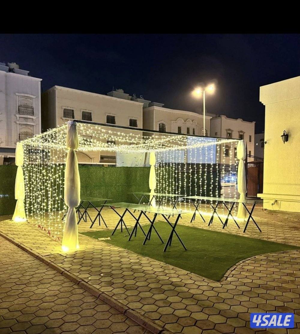 تأجير جميع مستلزمات الأفراح والمناسبات1