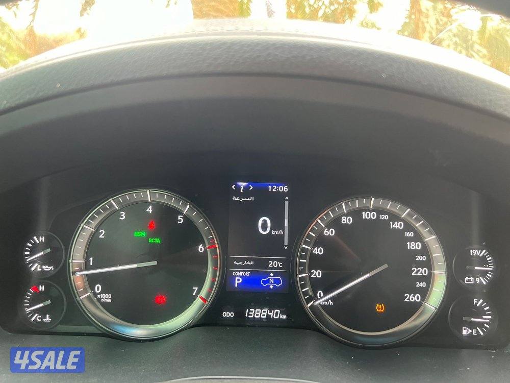 للبيع جيب للكزس 570 طراز 20198